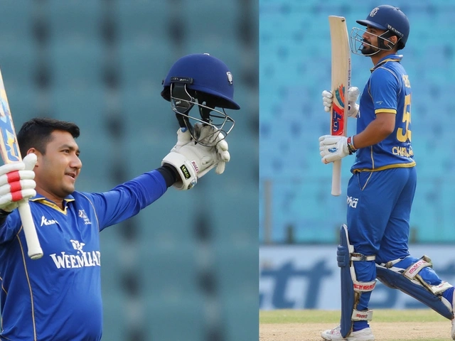 UP T20 League 2024: स्वस्तिक चिकारा ने ठोकी सबसे तेज फिफ्टी और तूफानी सेंचुरी, 13 छक्कों से मचाया धमाल