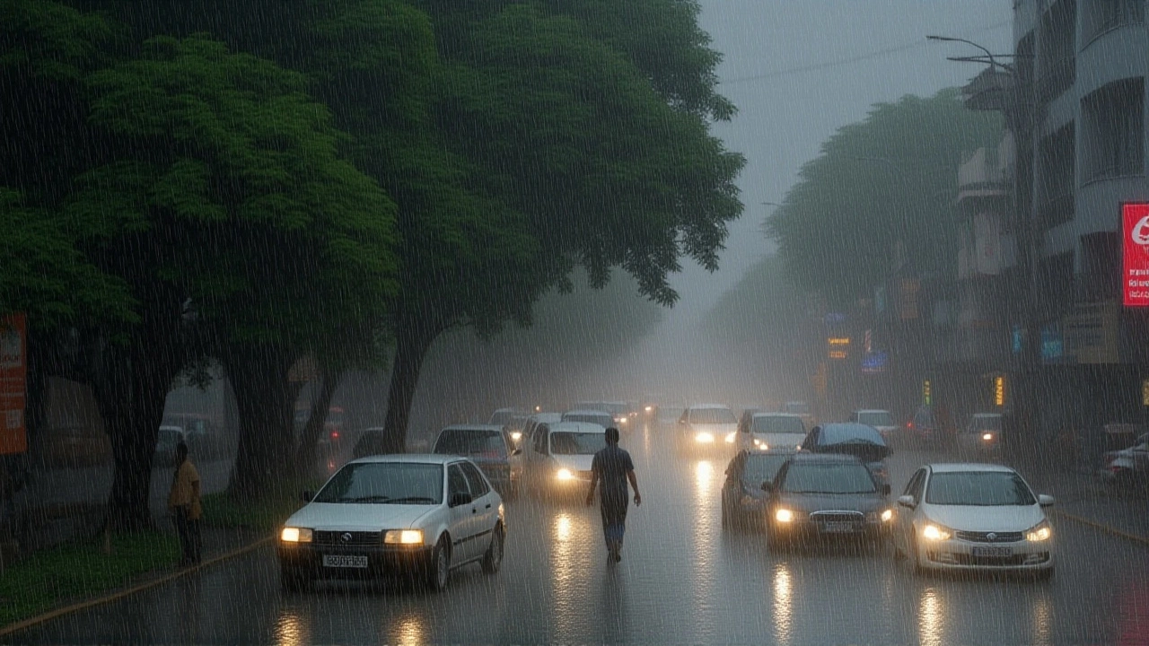 IMD ने जारी किया लाल‑संतरी अलर्ट: मुंबई में 100 mm से अधिक बारिश, स्कूल बंद