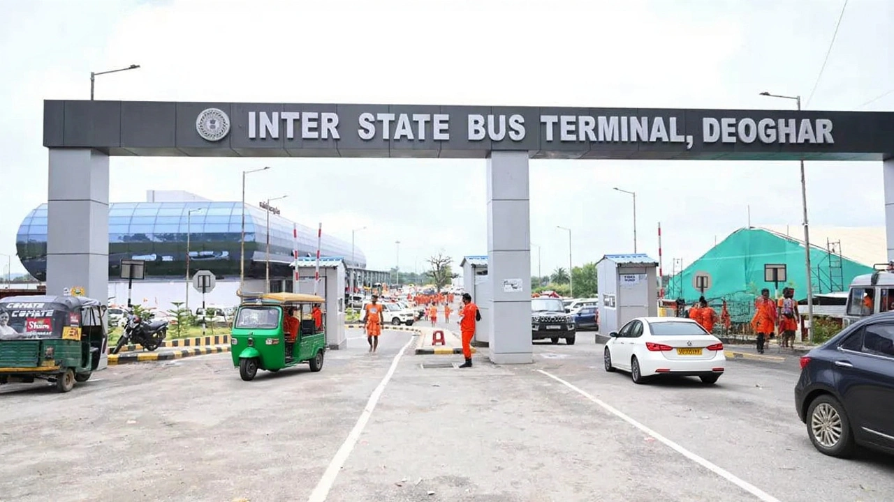 देवघर में बस स्टैंड बदलाव: ट्रैफिक राहत के साथ यात्रियों को हुआ बोझ